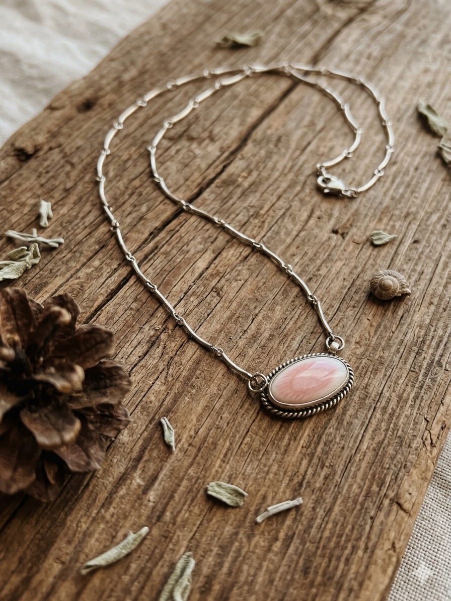 Pink Conch Choker
