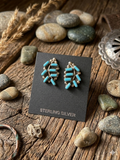 Leaf Zuni Earrings
